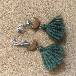 Plunder Design Tori Drop Tassel Earrings
